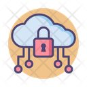Icloud Server Security Cloud Server Security Cloud Server Lock Icon