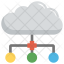 Cloud Network Data Icon