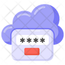 Cloud Passcode Cloud Password Cloud Protection Icon