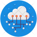Cloud Network Cloud Computing Platform Icon