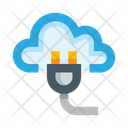 Cloud Power Supply Icon