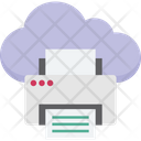 Cloud Printing Online Printing Printing Service Icon