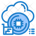 Cloud Processor Icon