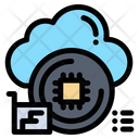 Cloud Processor Icon