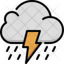 Cloud Rain Storm Icon
