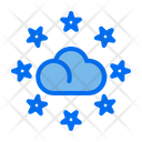Cloud Rating Cloud Seo Icon