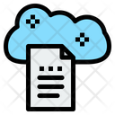 Cloud Reporting Icon
