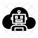 Cloud Robot Icon