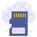 Cloud Sd Cloud Storage Cloud Memory Card Icon