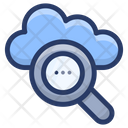 Cloud Search Cloud Exploration Cloud Finding Icon