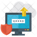 Cloud Security Data Protection Password Protection Icon
