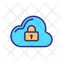 Cyber Security Cloud Icon