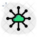 Cloud Server Connection Icon