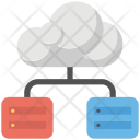 Cloud Server Hosting Icon