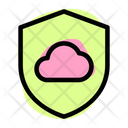 Cloud Server Protection Icon