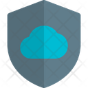 Cloud Server Protection Icon