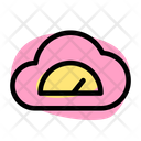 Cloud Server Speed Icon