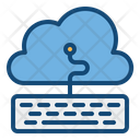Cloud Service Cloud Keyboard Keyboard Icon