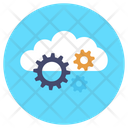 Cloud Setting Cloud Configuration Cloud Maintenance Icon