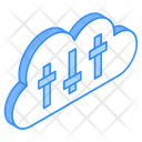 Cloud Setting Cloud Hosting Hosting Configuration Icon