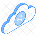 Share Storage Cloud Share Share Data Icon