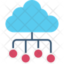 Cloud Network Cloud Computing Cloud Sharing Icon
