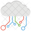 Cloud Sharing Service Icon