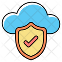 Cloud Shield Icon