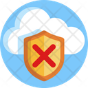 Cloud Shield Protection Cloud Icon