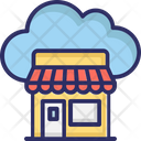 Cloud Store Cloud Shop Eshop Icon