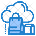 Cloud Shopping Icon