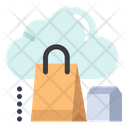 Cloud Shopping Icon
