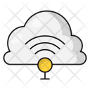 Cloud Signal Storage Icon