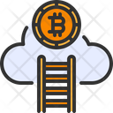 Bitcoin Ladder Icon