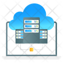 Cloud Database Cloud Hosting Cloud Storage Icon