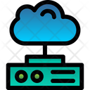 Cloud Storage Cloud Computing Icon