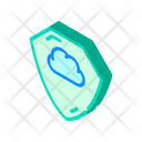 Cloud Storage Protection Icon