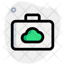 Cloud Suitcase Icon