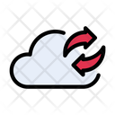 Cloud Sync Backup Icon