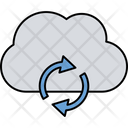 Cloud Sync Cloud Refresh Icon