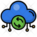 Cloud Synchronization Synchronization Internet Icon