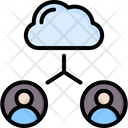 Cloud team Icon