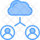 Cloud team Icon