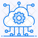 Cloud Technology Cloud Setting Cloud Configuration Icon