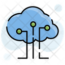 Cloud Data Technology Icon