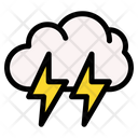 Cloud Thunder Cloud Weather Icon