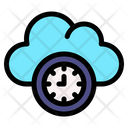 Cloud Time Icon