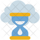 Cloud Computing Hourglass Icon