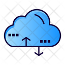 Cloud Transfer Cloud Exchange Cloud Icon