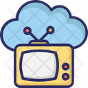 Tv Tv Set Vintage Tv Icon